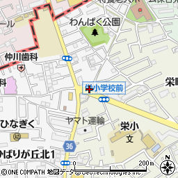 リパーク西東京栄町２丁目第２駐車場周辺の地図