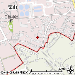千葉県松戸市栗山240周辺の地図