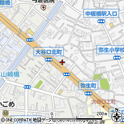 東京都板橋区弥生町78周辺の地図