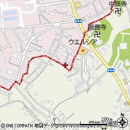 千葉県松戸市栗山66周辺の地図
