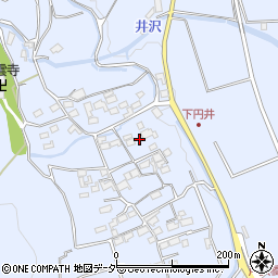 山梨県韮崎市円野町下円井1566周辺の地図