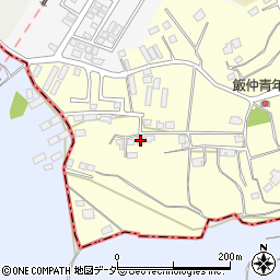 千葉県成田市飯仲276-6周辺の地図