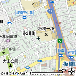 東京都板橋区氷川町11周辺の地図