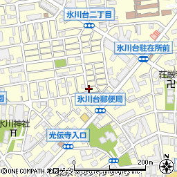 名倉堂氷川台整骨院周辺の地図