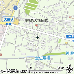 東京都武蔵村山市神明4丁目8-3周辺の地図