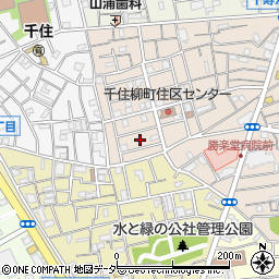 東京都足立区千住柳町15周辺の地図