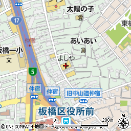 １００円ショップキャンドウ仲宿店周辺の地図