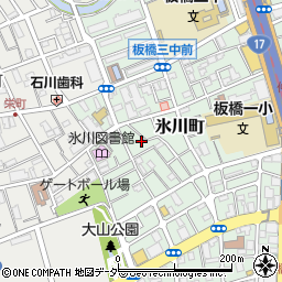 東京都板橋区氷川町29周辺の地図