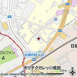 千葉県成田市飯仲28-1周辺の地図