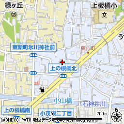 東京都板橋区東山町35周辺の地図
