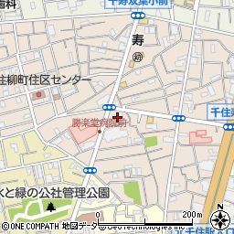 東京都足立区千住寿町19周辺の地図