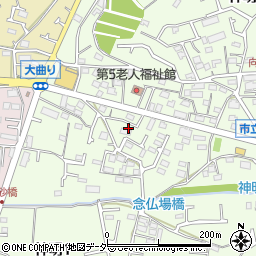東京都武蔵村山市神明4丁目8周辺の地図