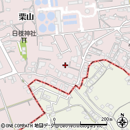 千葉県松戸市栗山243周辺の地図