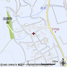 山梨県韮崎市円野町下円井1542周辺の地図