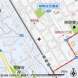 にしたま訪問看護ステーション周辺の地図