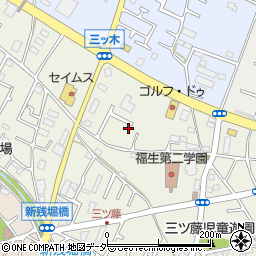 東京都武蔵村山市三ツ藤2丁目11-10周辺の地図