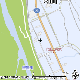 山梨県韮崎市穴山町8746周辺の地図