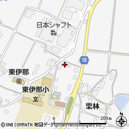 長野県駒ヶ根市東伊那栗林2407周辺の地図