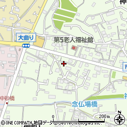 東京都武蔵村山市神明4丁目3-1周辺の地図