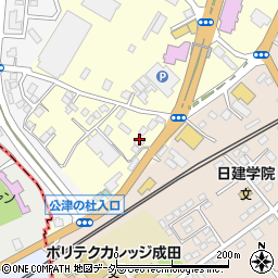 千葉県成田市飯仲31-6周辺の地図