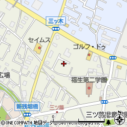 東京都武蔵村山市三ツ藤2丁目11-8周辺の地図