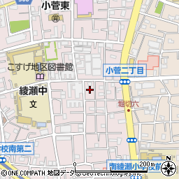 東京都葛飾区小菅2丁目34周辺の地図