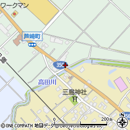 千葉県銚子市芦崎町947-1周辺の地図