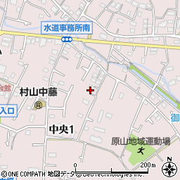 〒208-0003 東京都武蔵村山市中央の地図
