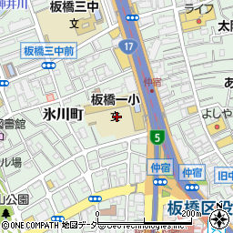 東京都板橋区氷川町13周辺の地図