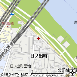 東京都足立区日ノ出町36周辺の地図