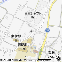 長野県駒ヶ根市東伊那栗林2452周辺の地図