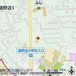 千葉県鎌ケ谷市東道野辺周辺の地図