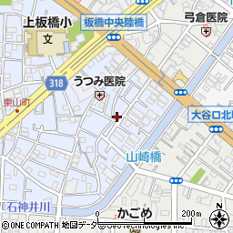 東京都板橋区東山町3周辺の地図