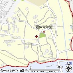 千葉県成田市飯仲241-1周辺の地図