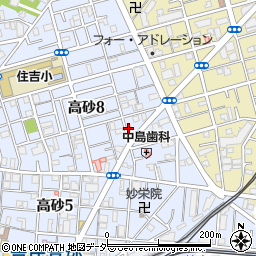京安国際ビル駐車場周辺の地図