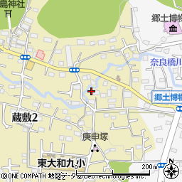 東京都東大和市蔵敷2丁目470周辺の地図