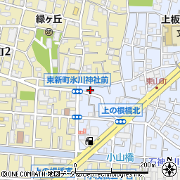 東京都板橋区東山町34周辺の地図