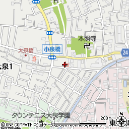 高松運輸株式会社　東京営業所周辺の地図