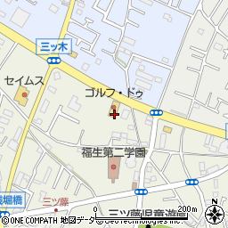 東京都武蔵村山市三ツ藤2丁目3周辺の地図