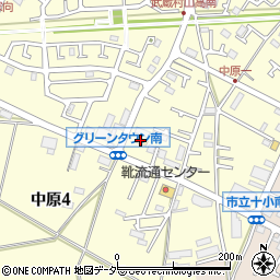 セブンイレブン武蔵村山岸店周辺の地図