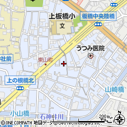 東京都板橋区東山町17周辺の地図