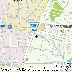 東京都武蔵村山市神明1丁目25周辺の地図