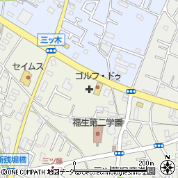東京都武蔵村山市三ツ藤2丁目4周辺の地図