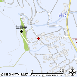 山梨県韮崎市円野町下円井2032周辺の地図