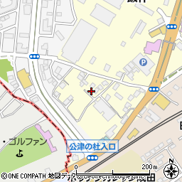 千葉県成田市飯仲36周辺の地図
