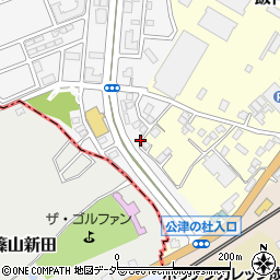 千葉県成田市公津の杜3丁目33周辺の地図