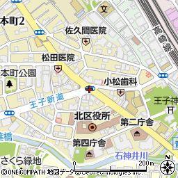 王子本町１周辺の地図