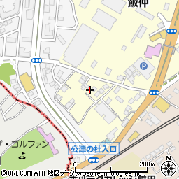 千葉県成田市飯仲36-11周辺の地図