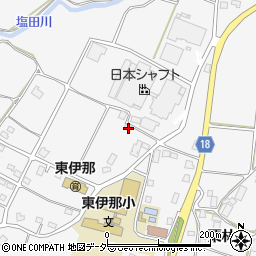 長野県駒ヶ根市東伊那栗林2453周辺の地図