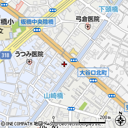 セブンイレブン板橋東山町店周辺の地図